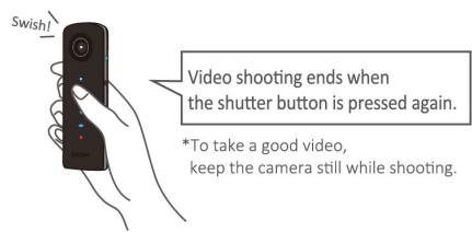 RICOH THETA SC - Shooting Videos - 2