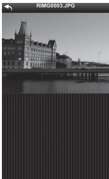 RICOH WG-30W - Visualisation des images sur un appareil de communication - 2