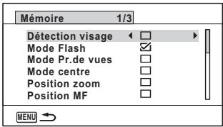 RICOH WG-30W - Sauvegarde des réglages (mémoire) - 1