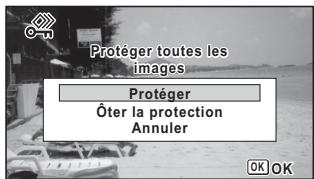 RICOH WG-4 - Pour protégger toutes les images - 2