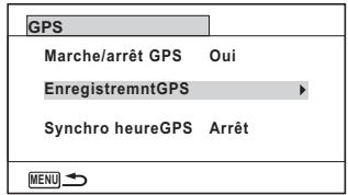 RICOH WG-4 - Enregister un journal selon un intervalle et une durée prédéfinis - 1