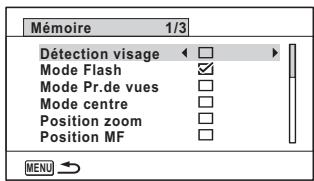RICOH WG-4 - Sauvegarde des réglages (Mémoire) - 1