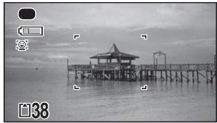 RICOH WG-4 - Appuyez sur le bouton vert en mode a. - 1