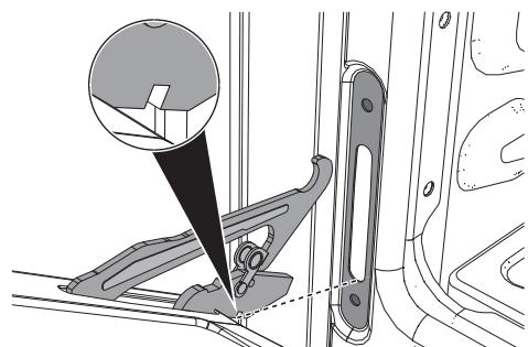 SMEG C8GMXI-1 - Démontage de la porte - 3