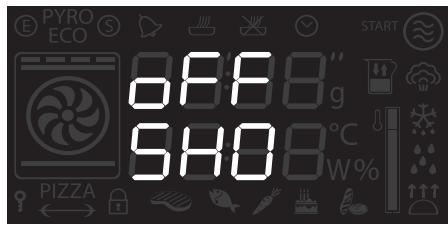 SMEG DOS 38 X - Menu secondaire - 5