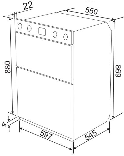 SMEG DOS 38 X - Douilles de fixation - 4