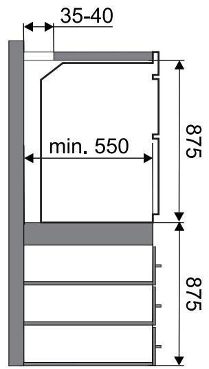SMEG DOS 38 X - Encastrement (mm) - 6