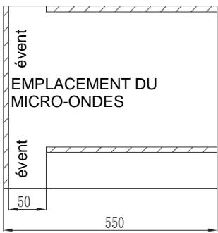 SMEG MI20X - MEUBLE d'encastrement du micro-ondes - 1