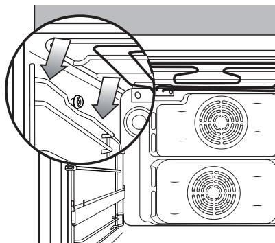 SAMSUNG NV66H5737LB - De geleiders verwijderen - 1