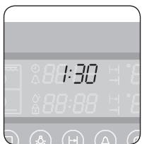 SAMSUNG NV66H5737LB - DE KLOK INSTELLEN - 6