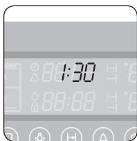 SAMSUNG NV66H5737LB - Réglage de l'horloge - 10