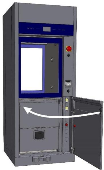 SMEG WD6010M6 - Appareil avec portes coulissantes - vues détaillées - 2