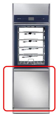 SMEG WD6010M6 - Accès au compartiment détergents - 1