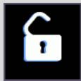 SMEG WD6010M6 - Bouton « cadenas » pour accéder à la page de mouvement des portes, ou « commande de porte - 2