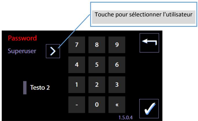 SMEG WD6010M6 - SAISIR MOT de PASSE - ID.1.5.0.4 - 2