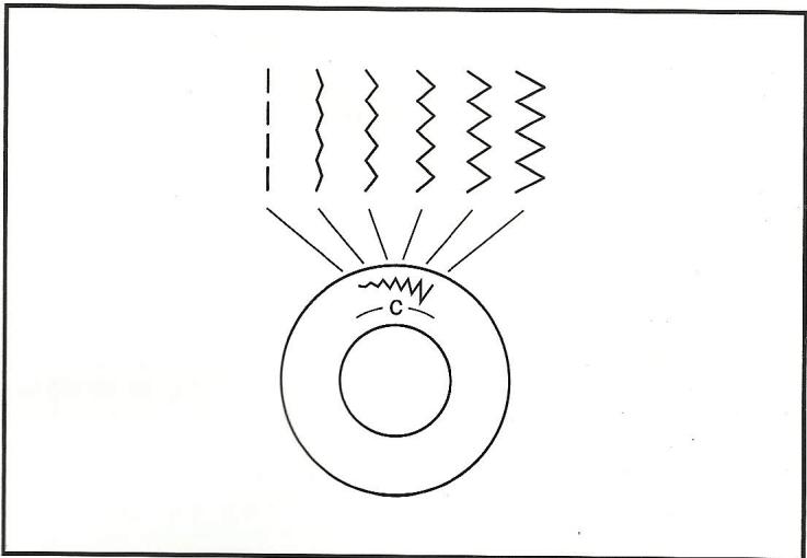BLUESKY BSEW 8360 - Fonction de la molette de longueur de point lors de la couture au point zigzag - 1