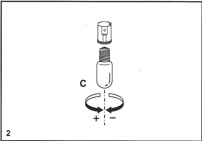 BLUESKY BSEW 8360 - □ Remplacement de l'ampoule - 2