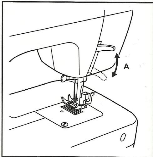 BLUESKY BSEW 8360 - Levier releveur de pied presseur à deux positions - 1