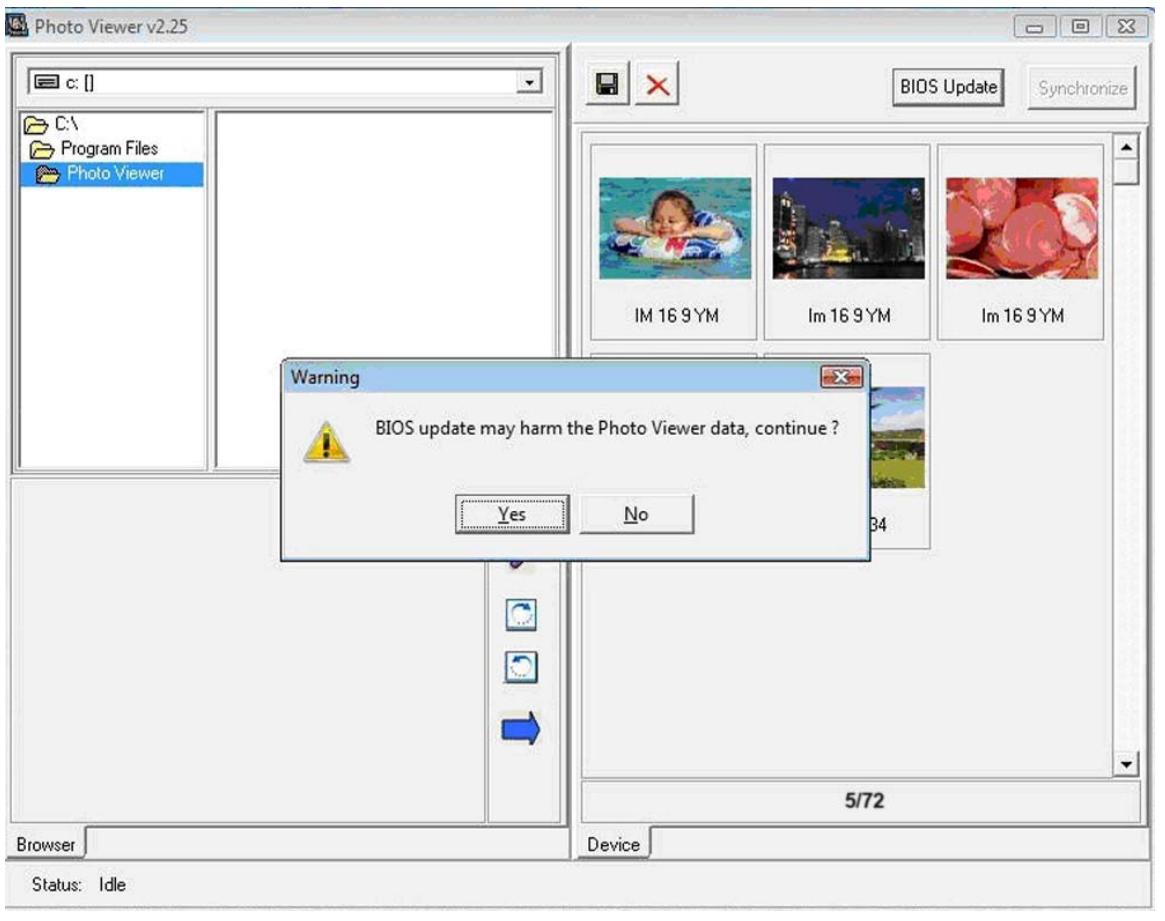 PROLINE PL-DPF150 EGG - Récupération de micrologiciels - 3