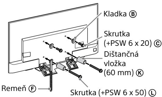 SONY KD-75XD8505B,  KD65XD8505B - Pripréva na montáž TV prijímača - 1