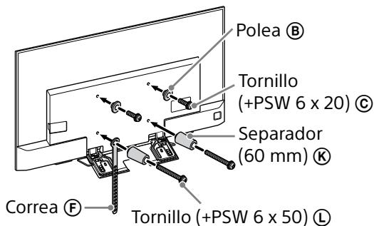 SONY KD-75XD8505B,  KD65XD8505B - Montaje estandar (2-a) - 1