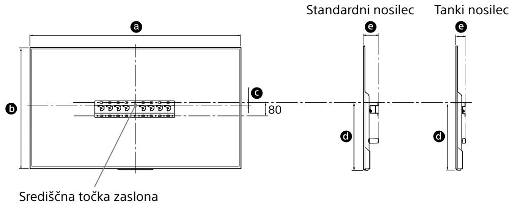 SONY KD-75XD8505B,  KD65XD8505B - Odločite se za mesto vgradnje. - 1