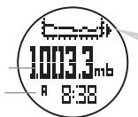 LA CROSSE TECHNOLOGY WTXG-66,  WTXG-82 - Barometer modus: Functiedisplay - 2