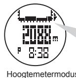 LA CROSSE TECHNOLOGY WTXG-66,  WTXG-82 - Hoogtemeter modus: Menu 6, instellen van een grafiek voor de hoogtegrafiek - 2