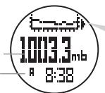 LA CROSSE TECHNOLOGY WTXG-66,  WTXG-82 - Barometer Modus - Funktionen Display - 2