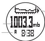 LA CROSSE TECHNOLOGY WTXG-66,  WTXG-82 - Modo Barómetro - Visualización de la Función - 2
