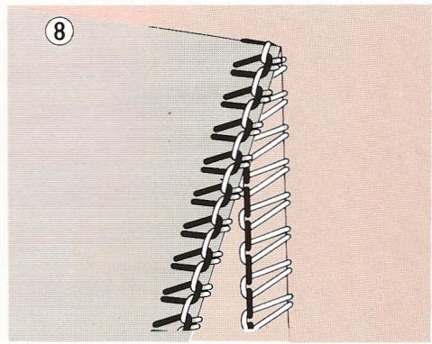 ELNA LOCK PRO 4 DE - Ourlet roulé à 2 fils - 4