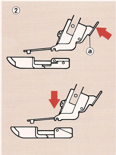 ELNA LOCK PRO 4 DE - Remplacement de la lame-couteau mobile - 2