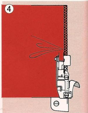 ELNA LOCK PRO 4 DE - Défaire une couture - 4