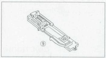 ELNA 3005 - DESIGNATION OF PARTS (Model 3003) - 3
