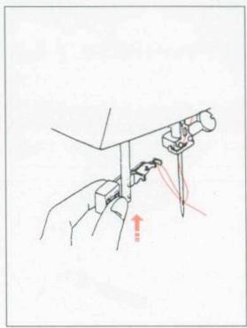 ELNA 3005 - AUTOMATIC NEEDLE THREADER (MODELS 3005 + 3007) - 4