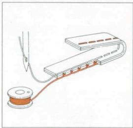 ELNA 3005 - BALANCING THE THREAD TENSION - 1
