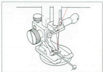 ELNA 3005 - SEWING ON BUTTONS - 3