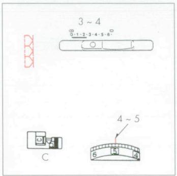 ELNA 3005 - DOUBLE OVERCASTING - 1