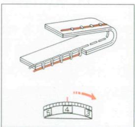 ELNA 3005 - BALANCING THE THREAD TENSION - 4