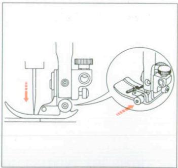 ELNA 3005 - SEWING AN ANGLE - 2