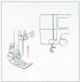 ELNA 3005 - THREADING THE MACHINE - 1