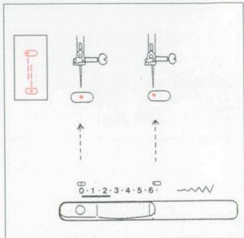 ELNA 3005 - BALANCING THE THREAD TENSION - 9