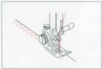 ELNA 3005 - INTERLOCK SHELL STITCHING - 2