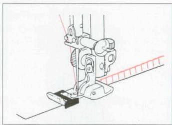 ELNA 3005 - ASSEMBLING STRETCH FABRICS (MODEL 3007) - 2