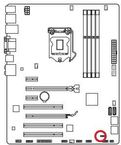 MSI B85-G41 PC MATE - JBAT1: Cavalier d'effacement CMOS - 1