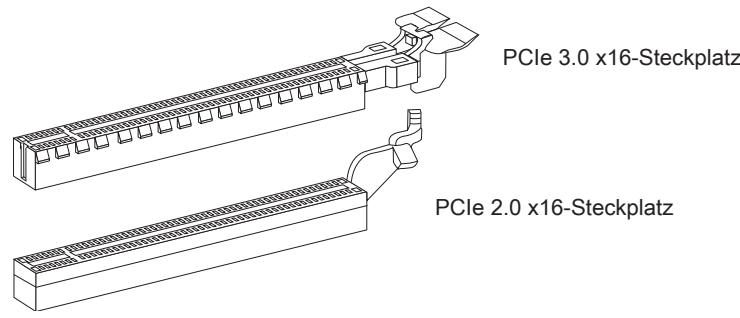 MSI B85-G41 PC MATE - PCI_E1~E4: PCIe Erweiterungssteckplätze - 1