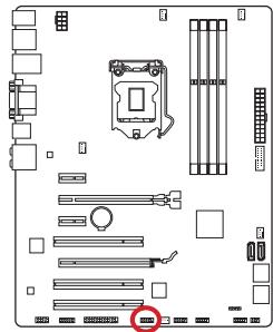 MSI B85-G41 PC MATE - JCOM1:Connecteur de port Serial - 1