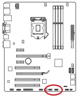 MSI B85-G41 PC MATE - JUSB1~2: USB 2.0 Erweiterungsanschluss - 1