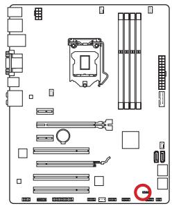 MSI B85-G41 PC MATE - JBAT1: Clear CMOS Jumper - 1