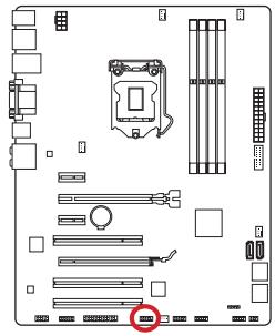 MSI B85-G41 PC MATE - JCOM1: Serial Port Connector - 1